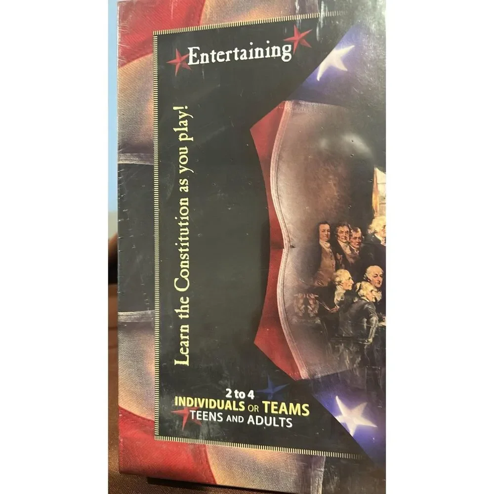 The Constitution QUEST  Board Education Cognitive Square  New Sealed